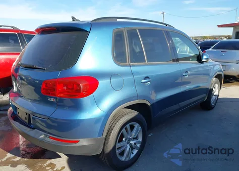 2017 Volkswagen Tiguan 2.0T/2.0T S z USA, uszkodzony, nr VIN WVGAV7AX7HK006027